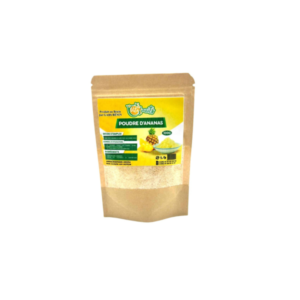 Poudre de cœur d’ananas naturel 50g, 100g, 250g